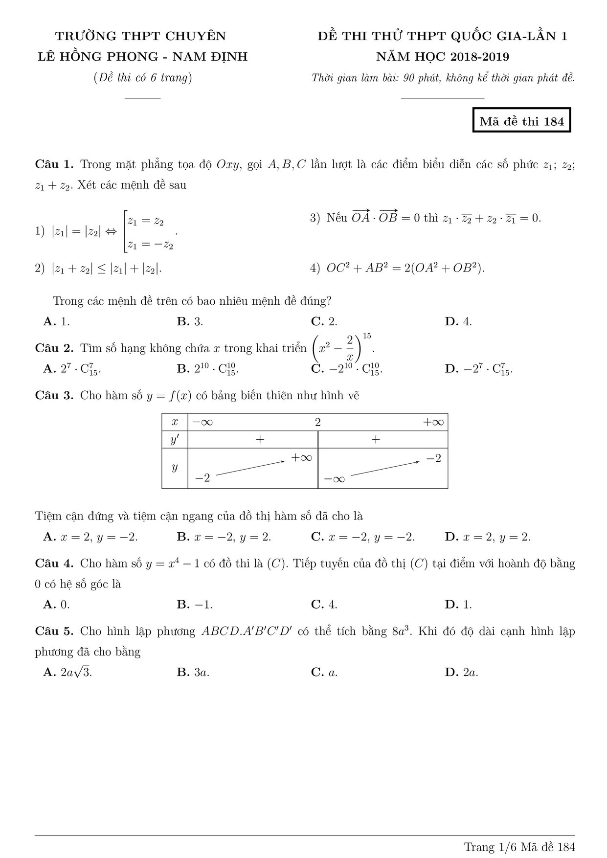 De-trac-nghiem-toan-12