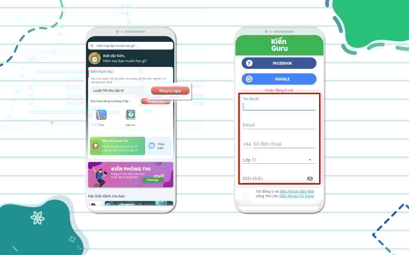 Hướng dẫn tham gia thi hóa học online