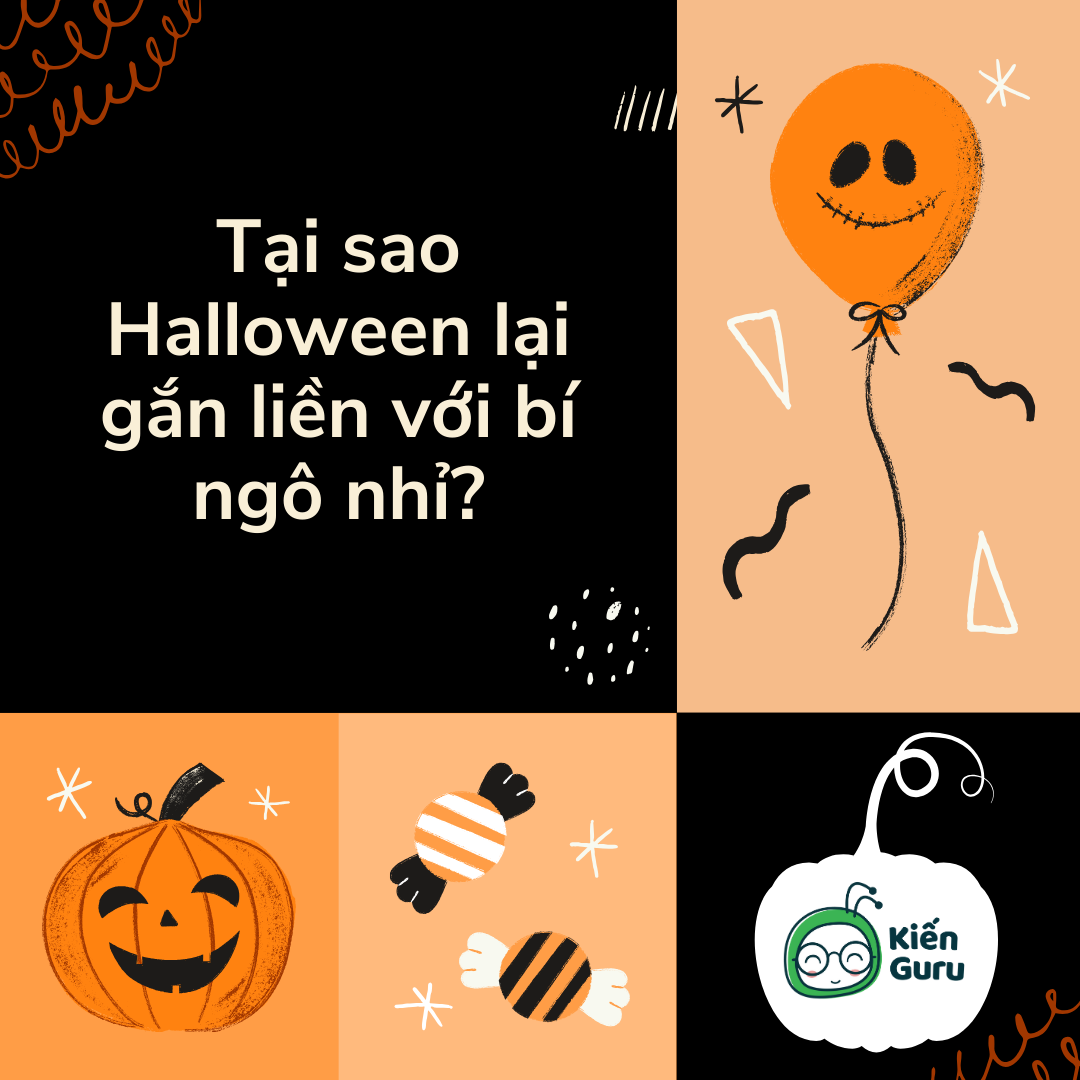 Tại sao Halloween lại gắn liền với bí ngô nhỉ_
