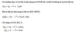 Tính Chất Hóa Học Của Đồng Và Bài Tập Vận Dụng