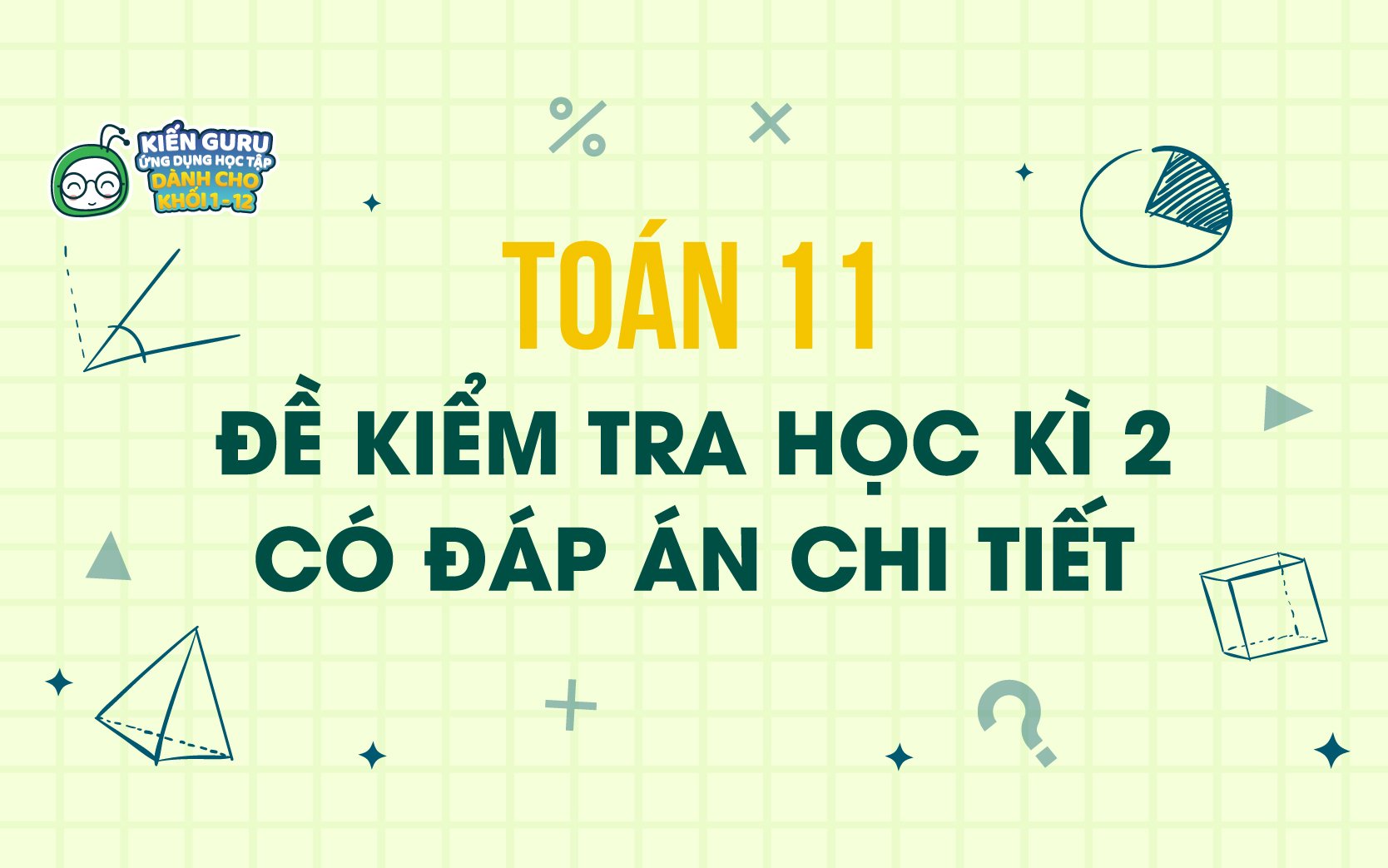 Đề thi giữa học kì 1 môn Toán lớp 11 trường THPT Triệu Sơn 2 Thanh