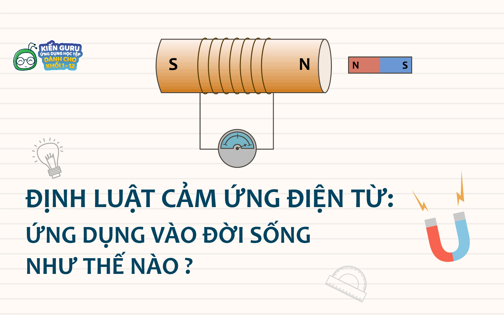 Ứng Dụng Cảm Ứng Điện Từ