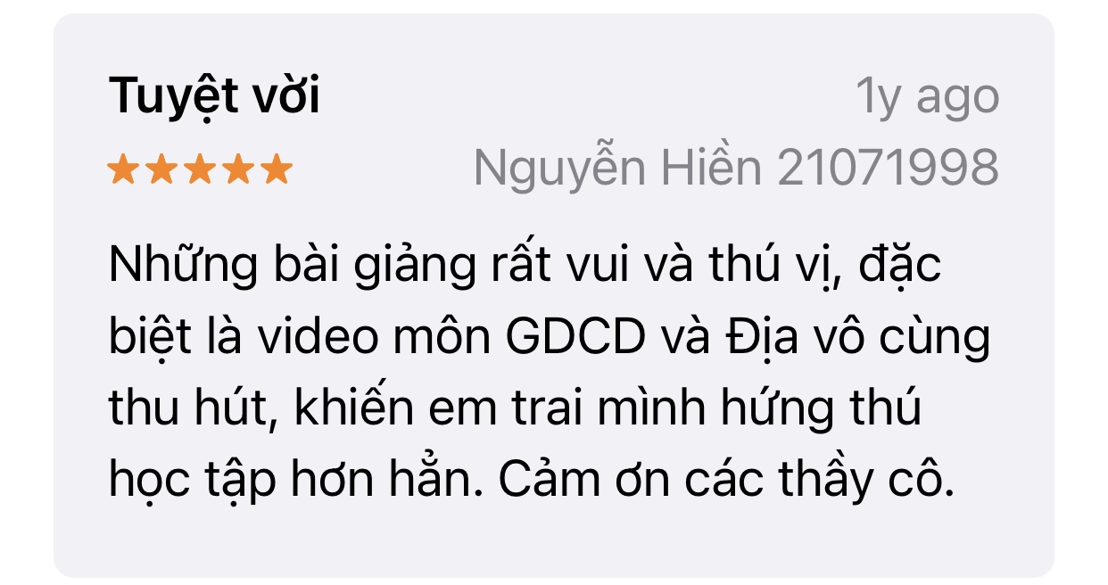 App Review